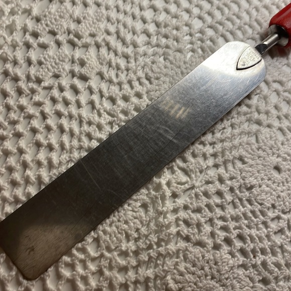 Vintage 1923 A & J stainless steel kitchen utensils - Picture 4 of 6